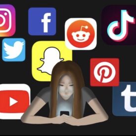 social media affect brain developement